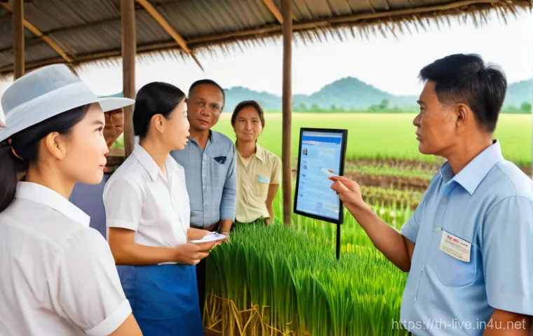 축산업 자격증 필요성 논의 - Image Prompt 1: Thai Farmers Embracing New Regulations**